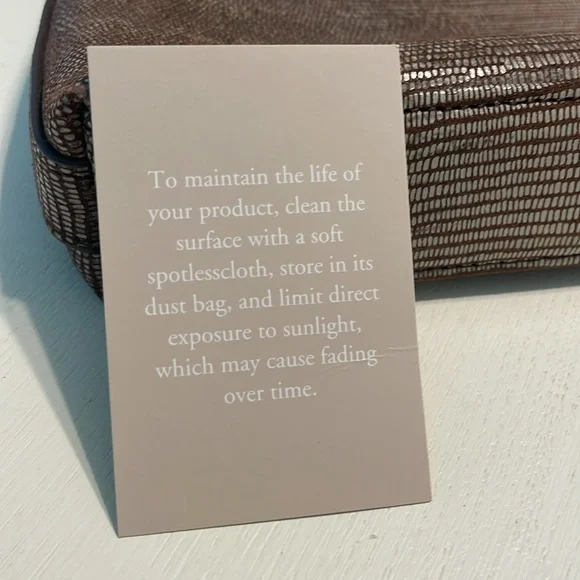 India Hicks Island Gecko Insider Pouch Clutch Bag - Picture 12 of 13